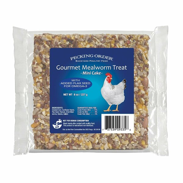 Pecking Order Treat Chicken Mealworm 8Lbs 009327